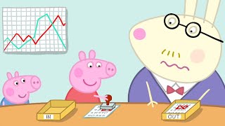 Peppa Malac  Apuci malacok irodája  Rajzfilmek gyerekeknek [upl. by Bord]