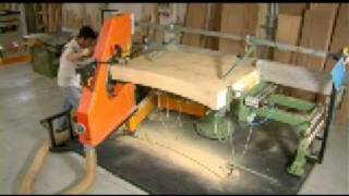 ScottSargeant  Articulated Bandsaw Sawing Beams  wwwscosargcom [upl. by Ynattib191]