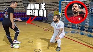 RICARDINHO ME ENSEÑA SUS MEJORES REGATES  Futsal amp Futbol calle [upl. by Desirea]