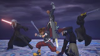 Kingdom Hearts 3 PC All Data Battles Critical ModeNo Damage [upl. by Trillbee]