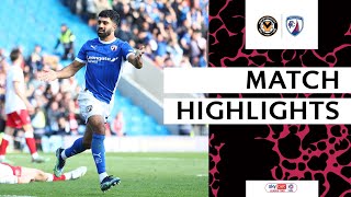 HIGHLIGHTS  Newport County 03 Spireites [upl. by Ylrehs]