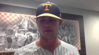 Tennessees Nathaniel Maggio on his walkoff tworun single [upl. by Kenelm]