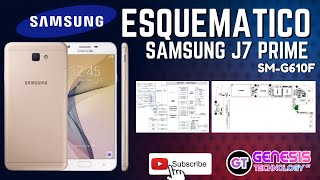 ESQUEMÁTICO DE SAMSUNG J7 PRIME SMG10F [upl. by Seraphina872]