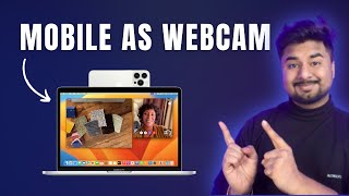 How to use your Phone as a Webcam PC amp Mac  Droidcam Wireless Webcam [upl. by Monie]