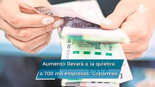 Conasami aprueba incremento de 15 al salario mínimo subirá a 1417 pesos [upl. by Odessa791]