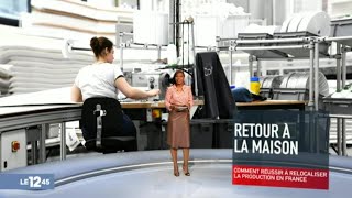 M6  Comment réussir à relocaliser la production en France [upl. by Eetsirhc]