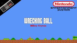 Miley Cyrus — Wrecking Ball 8Bit Cover  NES Soundfont Remix  Meme Songs [upl. by Nosa]