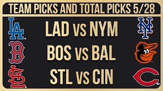 MLB Picks and Predictions Today 52824  MLB Picks Today 5282024 [upl. by Veriee]