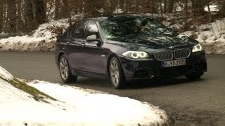 BMW M 550d Die 381PSDieselRakete im VideoTest [upl. by Ettennej]