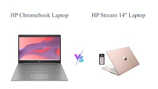 HP Chromebook Laptop vs HP Stream Laptop Comparison 📊 [upl. by Akenn]