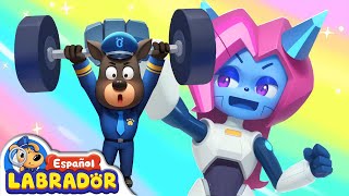 🔍Sheriff Labrador  RobotAntel X 🤖  Videos para Niños  BabyBus en Español [upl. by Anasiul]