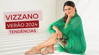 VIZZANO COLEÇÃO VERÃO 2024  CALÇADOS E TENDÊNCIAS VERÃO 2024 VIZZANO SAPATOS [upl. by Ralaigh]