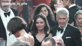 Harrison Ford amp Calista Flockhart on the red carpet  Cannes Film Festival  18052023 [upl. by Enerahs]