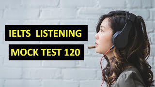 IELTS Listening Mock Test 120 ielts ieltslistening ieltspreparation ieltslisteningmocktest [upl. by Chuah]