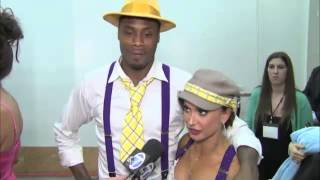 Jacoby Jones interview after DWTS week 2 Video [upl. by Eirot]