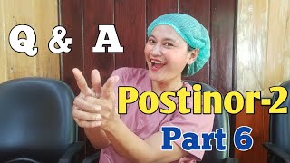 Q amp A Postinor part6 [upl. by Eirellam]