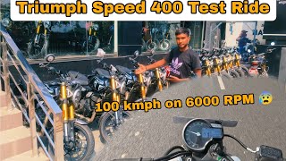 2024 Triumph Speed 400 Ride Review  New Variant on Triumph Speed 400 😱 [upl. by Dyana]