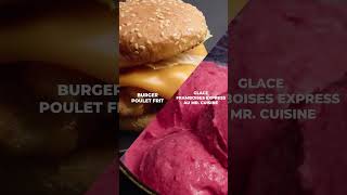 Burger au poulet frit et glace framboises express  Les recettes petits budgets de Jordan 16may [upl. by Alekehs]