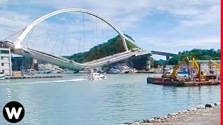 10 Catastrophic Bridge Failures Caught On Camera [upl. by Gniw]