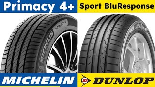 Michelin Primacy 4 vs Dunlop Sport BluResponse [upl. by Fedak]