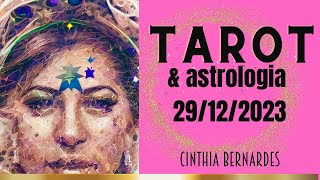 TAROT COM ASTROLOGIA 29122023  ENERGIAS PARA A ULTIMA SEXTAFEIRA DO ANO [upl. by Romalda]