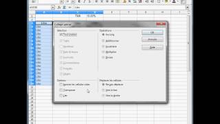 LibreOffice Calc  Comment supprimer des lignes vides dans une plage [upl. by Clementius950]