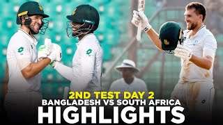 Full Highlights  Bangladesh vs South Africa  2nd Test Day 2  M3H1K [upl. by Herbst]