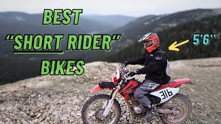 Best Dirt Bike For Short Riders Pros amp Cons of Short Bikes [upl. by Carrnan950]