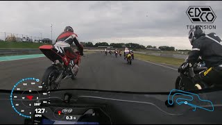 Onboard EDCO bike  Oschersleben 2024 Race 1 [upl. by Asta584]