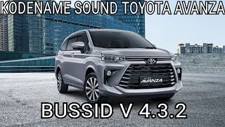 SHAREKodename Sound Toyota Avanza 15 2022  BUSSID V 432 Free No Password [upl. by Horatio]