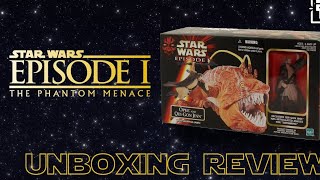 Opee and Qui Gon Jinn Star Wars Episode 1 Toy Review [upl. by Cassella237]