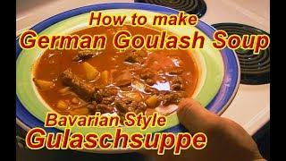 Goulash Soup Recipe [upl. by Valene]