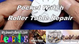 How to replace a Roller Jewel on a watch myjewelrybenchcom [upl. by Suzanne21]