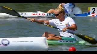 2018 ICF Canoe Sprint World Championships Portugal Womans K1 1000m Final A [upl. by Aihk]