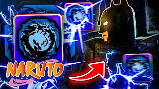 PEGUEI O ESTILO DO BATMAN NESSE JOGO DE NARUTO NO ROBLOX  Shinobi Life 2 [upl. by Edahsalof856]