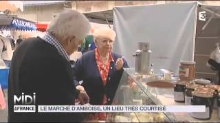 Vu dici Le Marché dAmboise [upl. by Namolos422]