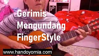 No540 Gerimis Mengundang  SLAM  Fingerstyle Guitar Solo [upl. by Ahsimit]