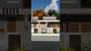 60 Feet village House elevation design bollywood [upl. by Cannell]