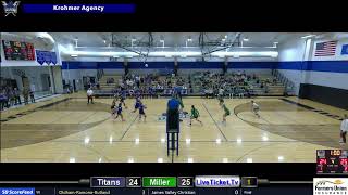 Plankinton VB Miller Rustlers vs MVP Titans [upl. by Jelks983]