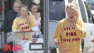 Corinne Olympios Went Shopping Before BIP Premiere  Splash News TV [upl. by Ylecara604]