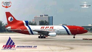 APA REPUBLICA DOMINICANA L1011 TriStar [upl. by Bugbee]