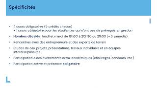 Toutes les informations sur INEO la formation interdisciplinaire en entrepreneuriat [upl. by Acirederf760]