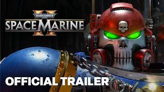 Warhammer 40k Space Marine 2  Official Gameplay Overview Trailer [upl. by Aduhey159]