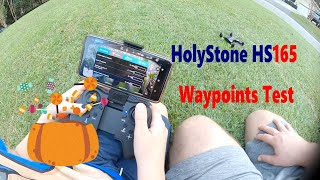 HolyStone HS165 testing Waypoints [upl. by Ritter]