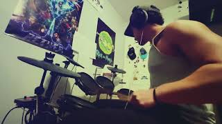 Reptilia  The Strokes Drum Cover EddyDrums [upl. by Ayekel]