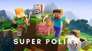 Я подружилась с Ламой и играю в Майнкрафт  Minecraft Super Polina [upl. by Meingolda105]