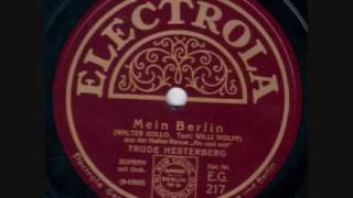 Trude Hesterberg  Mein Berlin 68Onestep a d Revue quotAn und ausquot [upl. by Gerius]