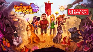 Gnomes Garden Lost King Gameplay Nintendo Switch [upl. by Heyra69]