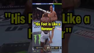 Izzy quotWHY Pereiras Leg Kicks are LETHALquot 😱 israeladesanya alexpereira ufc307 [upl. by Lednem]