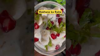 It’s soo healthy and tasty  Makhane ka Raita shorts raita [upl. by Payne]